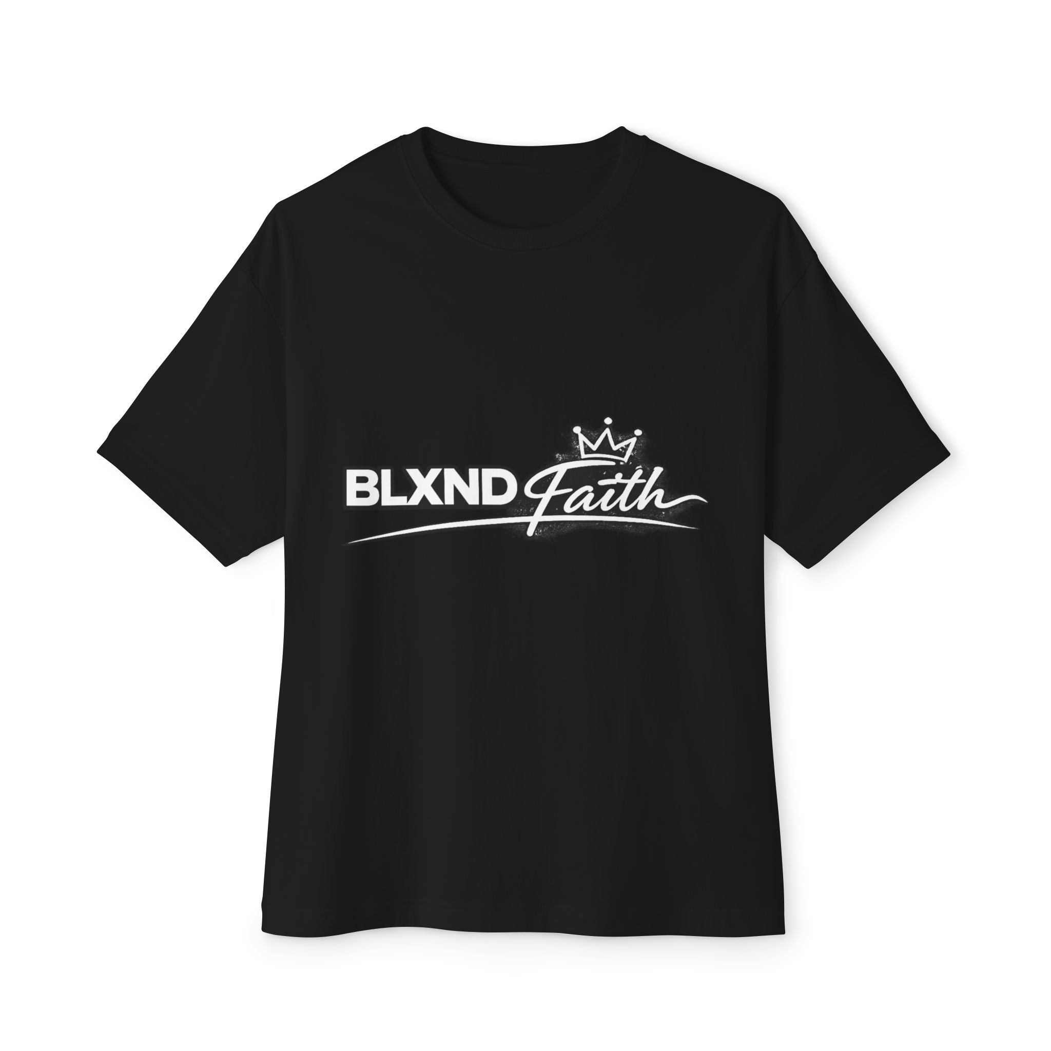 BLXND Faith Logo Tee - Oversized Boxy Graphic T-Shirt