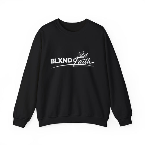 BLXND Faith Crewneck Sweatshirt – Minimal Logo Pullover